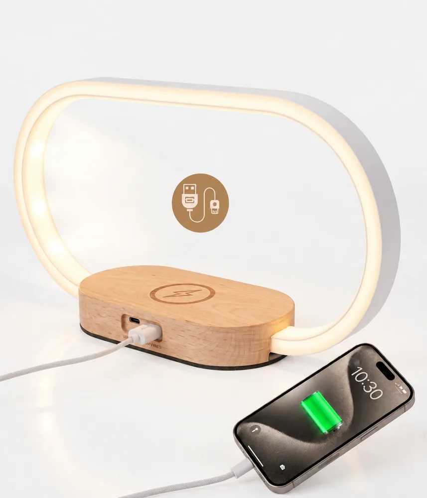 Wireless Lamp + Clock